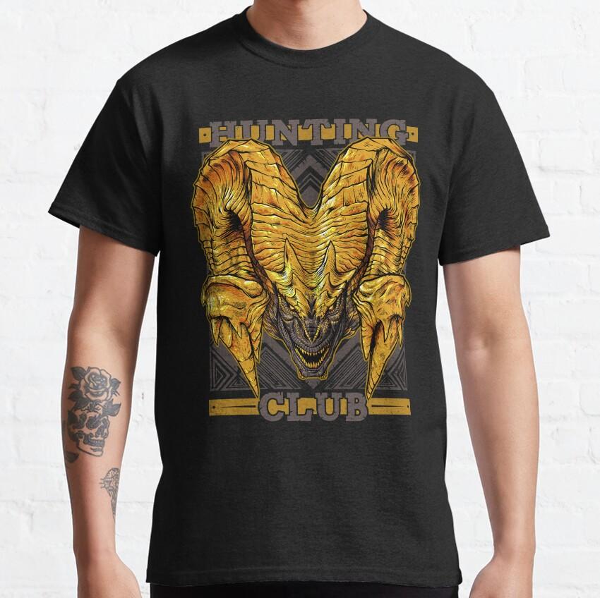 Hunting Club Mizutsune Monster Hunter Gaming Videogames Hunt Vintage Cotton Tee Short Sleeve T Shirt for Men Plus Size Clothes