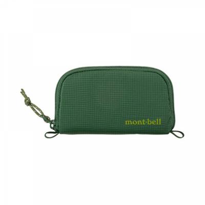 MONTBELL Монограммный нейлоновый кошелек мини унисекс для пары зеленый