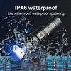 1000000 Lumens Super Bright Flashlight High Power LED Flashlights Rechargeable Lamp COB Light Ourdoor Hiking Lantern Portable Torch