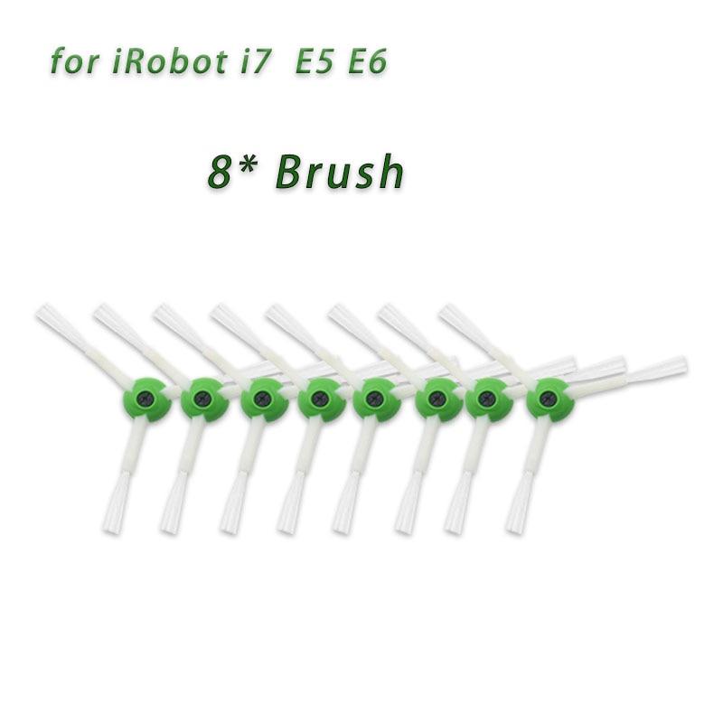 Аксессуары Кисть-рулон Боковая щетка Hepa-фильтр для iRobot Roomba i7 E5 E6 I Series Робот-пылесос Запасные части