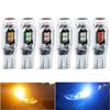 10PCS T10 W5w White Red Blue Auto Led Trunk Brake Turn Signal Bulb Car Parking Tail Lights Reverse Lamp License Plate Light 12V