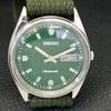 ВИНТАЖНЫЕ МУЖСКИЕ ЧАСЫ SEIKO AUTOMATIC 6309A ЯПОНИЯ С ЦИФЕРБЛАТОМ ЗЕЛЕНОГО ЦВЕТА a701568-5 R206b-a701568