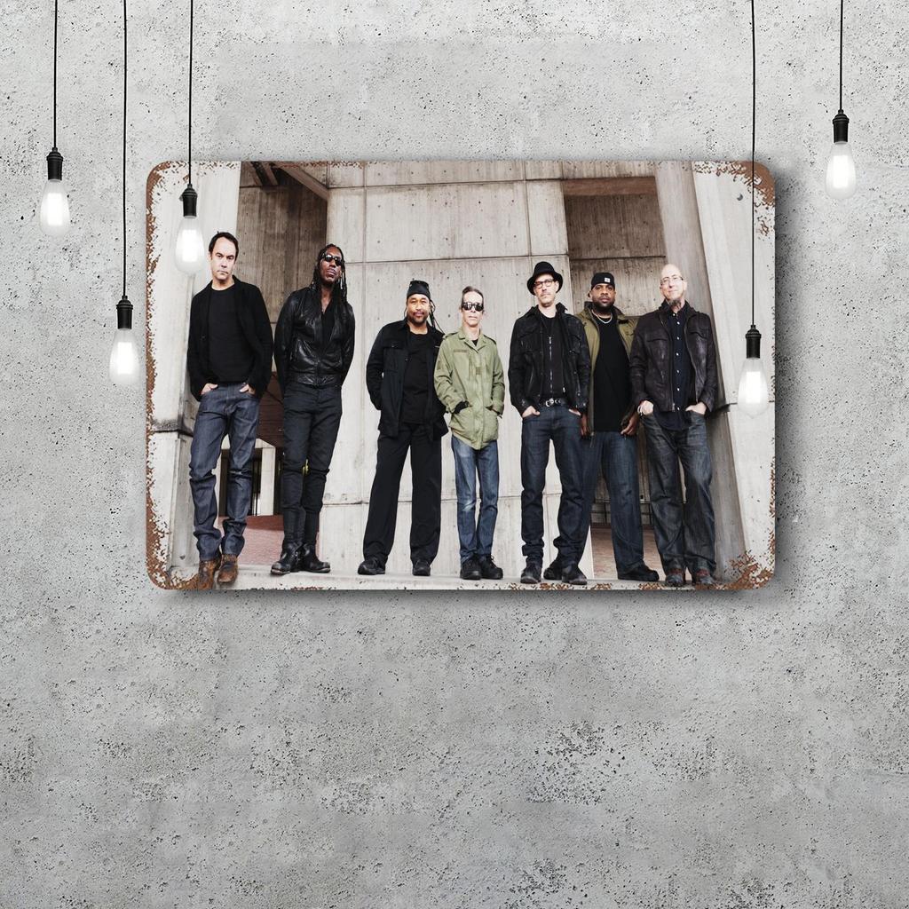 dave matthews band Metal Signs wall decor Vintage Tin Signs Captain Metal Poster Decor for Bar Pub Club Wall Decoration