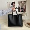 Vintage Tote Bag Women's 2025 New Trendy Fashion Korean Bag Versatile Ins Large Capacity Shoulder Bag