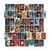 50pc Christmas Series Wall Card Holiday Postcard Decoration Card
