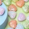 DIY аксессуары модные разделительные бусины бусины в форме сердца креативный материал ручной работы 25*21,2 мм 10 шт для ожерелья серьги конфетный цвет акрил
