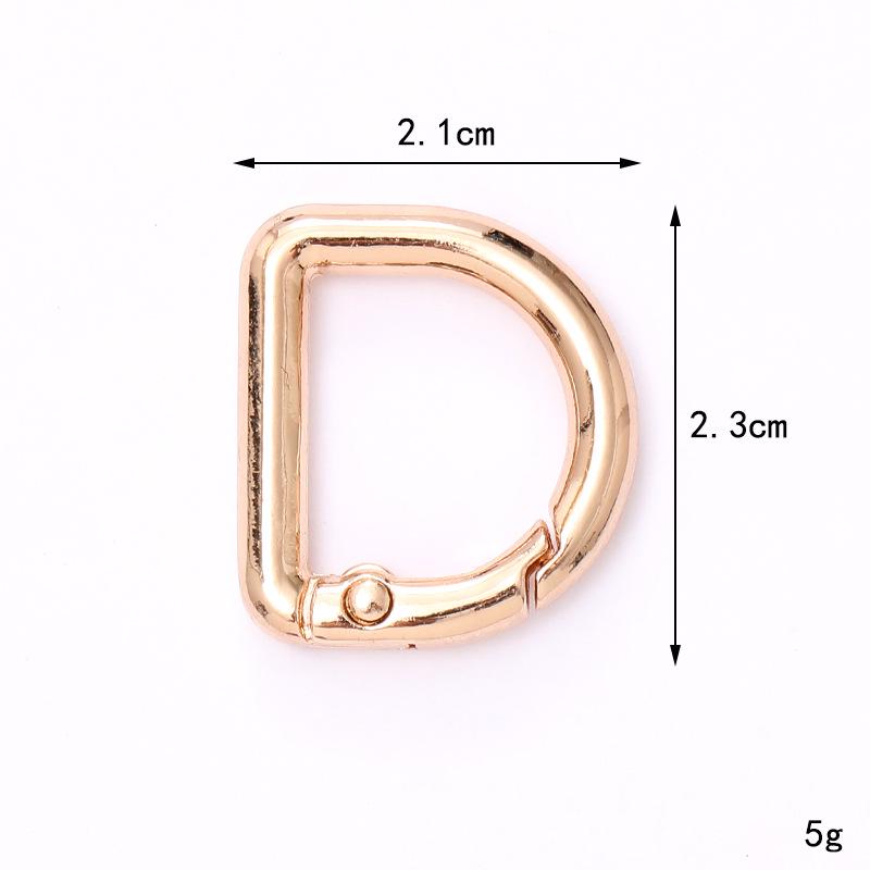 Yi Lian Jewelry Брелок из цинкового сплава в виде сердечка с карабином