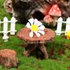 Bonsai Dollhouse Ornament Mini Bench Micro Landscapes Miniature Stools Table Park Chair Figurines