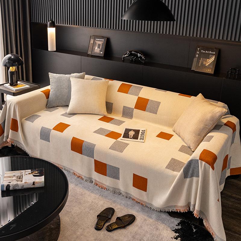 Ткань для чехла на диван из синели, универсальное простое современное полотенце для дивана на четыре сезона, не царапающееся покрывало для дивана, полотенце, чехол для дивана, одеяло