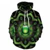 Горячая Распродажа 3D Печатный Психоделический Толстовка Для Мужчин Женщин Личность Крутые Длинные Рукава Толстовки Уличные Весенние Пуловеры Мужская Одежда