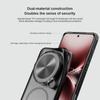 For Vivo X200 Ultra Phone Case Nillkin CamShield Prop Magnetic Clear Version Hard PC+TPU Shell Shockproof Back Cover
