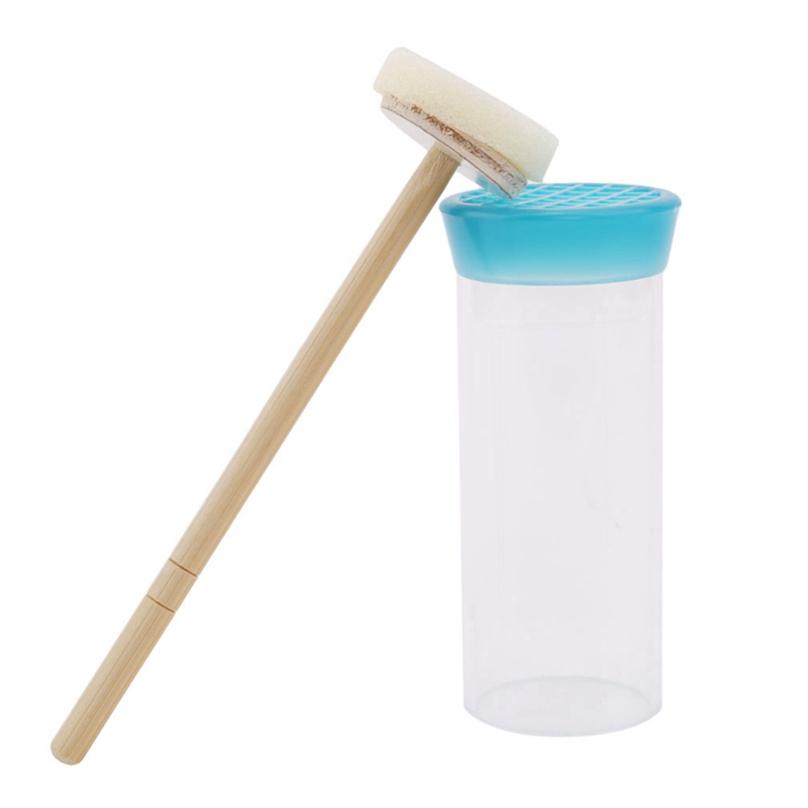 Creative Blue Bottom Transparent King Bee Capture Marker Bottle Beekeeping Tools