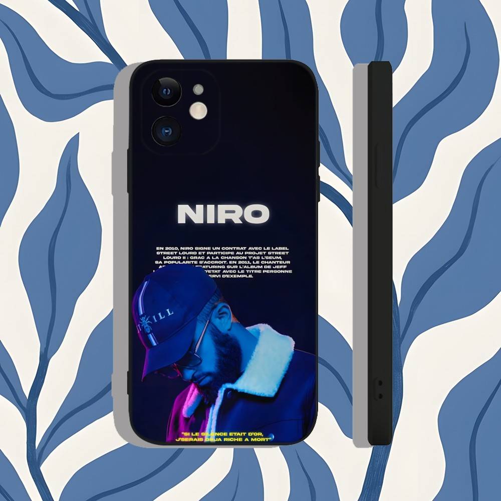 Rapper N-Niro OX7 Album Phone Case For iPhone 17,16,15,14,13,12,X,XS,8,7,Pro,Max,Plus,E,SE4,Air,Mini Ultra-Thin Funda