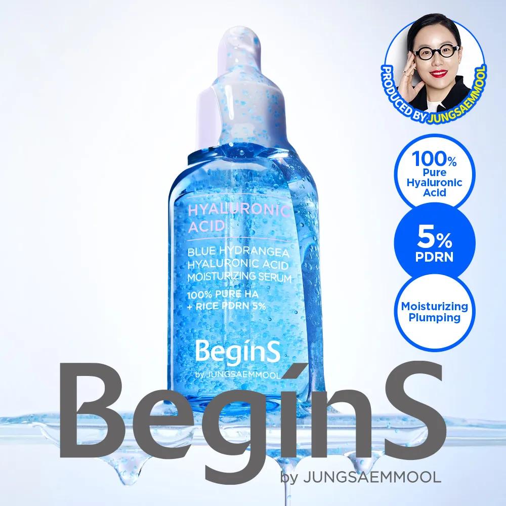 BEGINS By JUNGSAEMMOOL Blue Hydrangea Hyaluronic Acid Moisturizing Serum 30ml