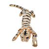 Vintage Rhinestones Tiger Shoulder Decor Brooch for Women Party Jewelry Accessories