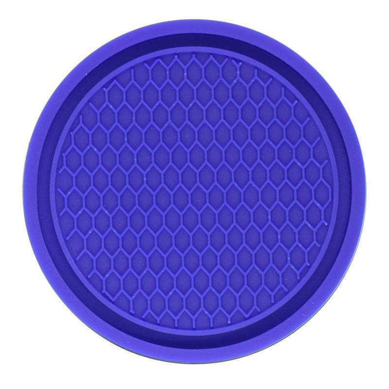 Креативная подставка под автомобиль в виде сот: Многофункциональное хранилище Cross-Border с противоскользящим ковриком из горного хрусталя