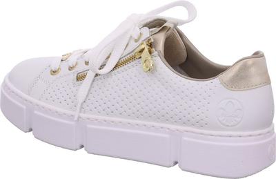 Кроссовки Sneakers (N5932) white/gold