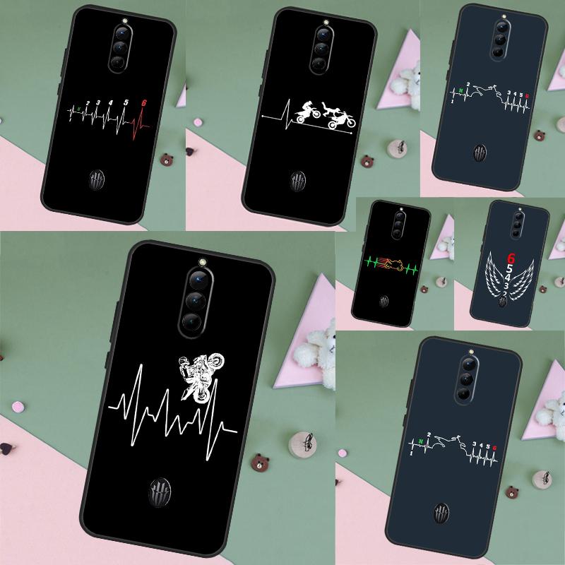 Чехол-сердцебиение для мотоцикла для ZTE Nubia RedMagic 11 10 Pro Plus 9 8 9S 8S 10S Pro 5G 5S 6S 7S 6 7 Pro 11 Air Чехол