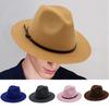 Men & Women Vintage Wide Hat with Belt Buckle Outbacks Hats