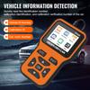 V500 Code Reader Read Vehicle Information Check Engine System Car OBD2 Diagnostic Tools OBD II Scanner Battery Tester Fault Code Clear Universal
