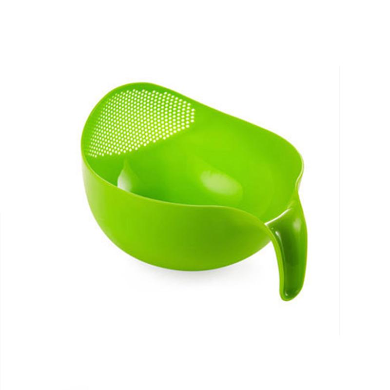 Kitchen Drain Basket Bowl Rice Washing Filter Strainer Basket Sieve Drainer Vegetable Friut Cleaning Gadget Kitchen Accessories