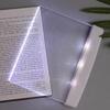 Плоская книжная лампа Портативный осветитель страниц Книжные лампы для чтения ночью для детей Женщин Мужчин Читателей Кровать Стол Прикроватная Тумбочка Спальня