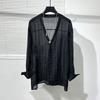 Simple and Loose Hollow Hanging Designer Summer Cool and Stylish Shirt Lightweight Shirt Jacket