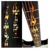 Jockomo Fire Flame/Real Fire Guitar Inlay Sticker