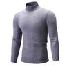 Men S Half Turtleneck Knit Sweater Solid Color Casual Spring Autumn