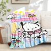 1pc Sanrio Pochacco Cute Cartoon Character Home Decor Blanket - Seasonal Universal Comfortable Washable Gift for All Ages, Perfect for All F