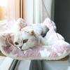 Подвесная кровать для кошек, гамак для домашних животных, воздушная кровать для кошек, домик для котенка, рама для лазанья, солнечное сиденье у окна, гнездо, подшипник 20 кг, аксессуары для домашних животных