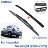 13 "325 мм набор щеток и рычагов заднего стеклоочистителя для Hyundai Tucson JM 2004-2009, лобовое стекло, задняя дверь, окно, щетка для дождя