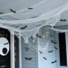 House Warning Halloween Gauze DIY Bar Ghost House Gauze Scary Ragged Cloth  Layout