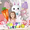 Easter Aluminum Film Balloon Set, Rabbit Egg, Radish Aluminum Film Festival, Photo Party Decoration Props