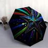 1pc Cosmic Star Automatic Umbrella - Automatic Opening And Closing, Sturdy Iron Frame, Formal Occasions yy251018111