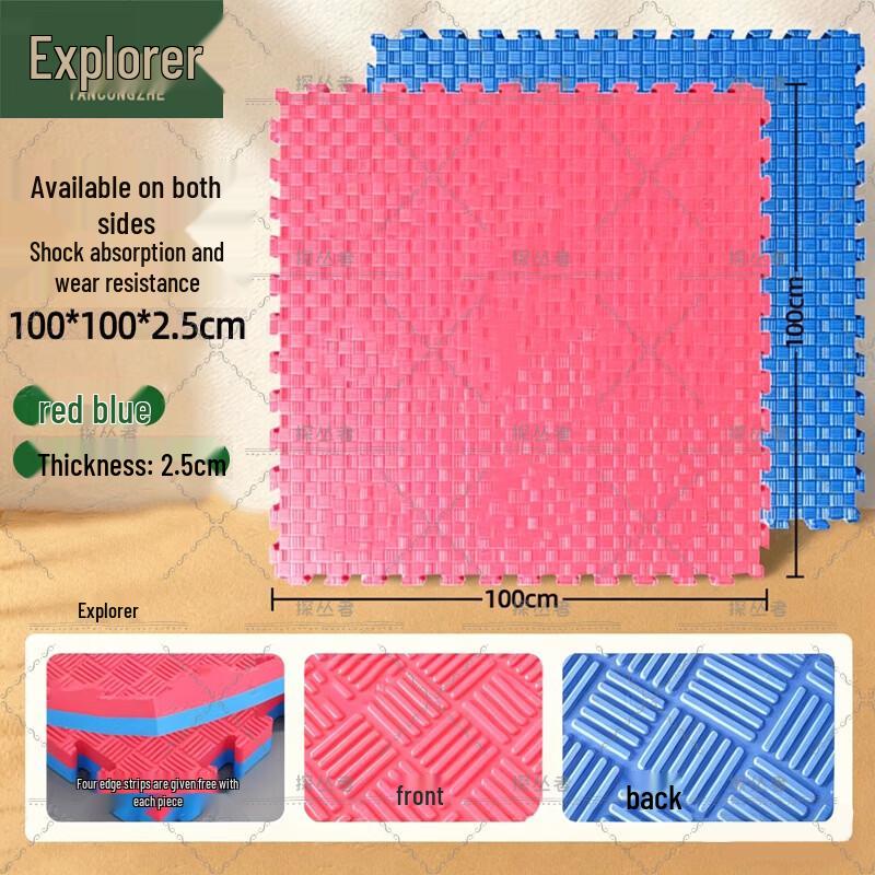 Спортивный коврик Explorer с замками из пеноматериала