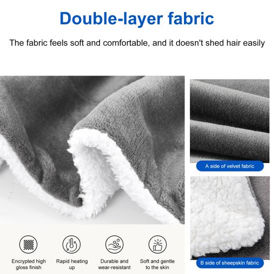 Yousheng Фланелевое одеяло Утолщенное Двухслойное Удобное на ощупь Одеяло Эластичный край Зимнее Теплое Плюшевое Одеяло Накидка на диван