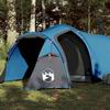 VidaXL Camping Tent 4 Person, Shade Tent with Carry Bag, Portable Awning with Sidewalls for 94391