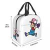 Custom Arale Norimakis Japanese Dr Slump Insulated Lunch Bags for Work School Waterproof Cooler Thermal Bento Box Women Children
