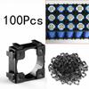 100Pcs/bag Plastic Battery Bracket Portable Fixed Combination Bracket  Battery Storage Brackets