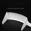 Изогнутая парикмахерская расческа профессиональная парикмахерская расческа изогнутая парикмахерская расческа с зажимом для позиционирования для салона парикмахера