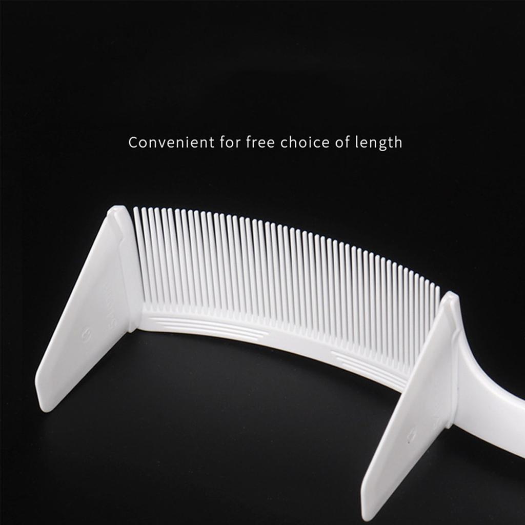 Изогнутая парикмахерская расческа профессиональная парикмахерская расческа изогнутая парикмахерская расческа с зажимом для позиционирования для салона парикмахера