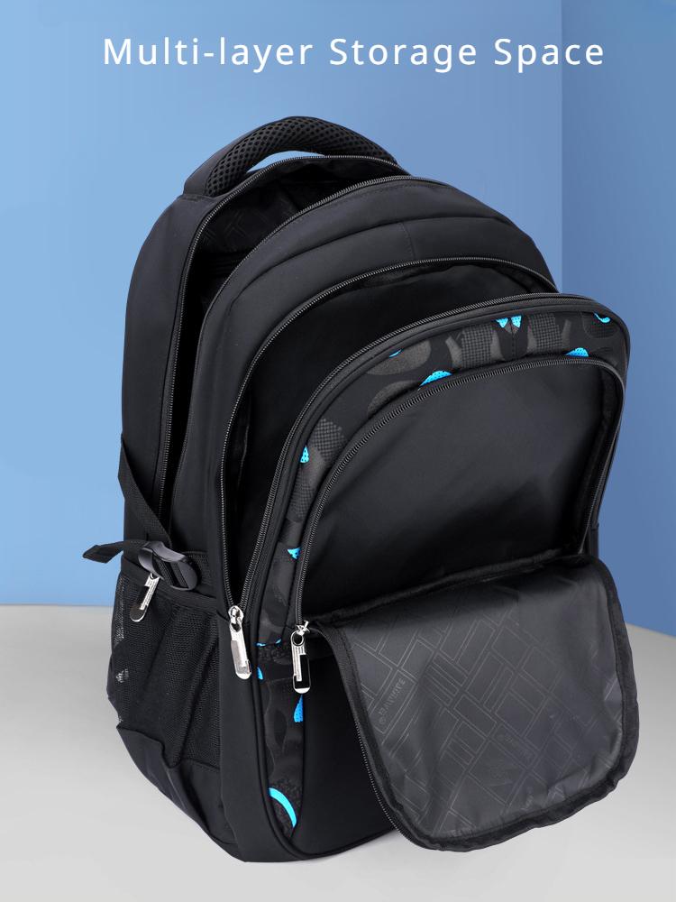 Fashion Trendy Oxford Waterproof School Bags Middle School Student Backpack Youth Campus Satchel Leisure Travel Bag