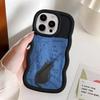 Мягкий чехол-кейс с рисунком кота для iPhone 18 8 17 Air 11 16 Pro Max 15 Plus 12 XR 13 14