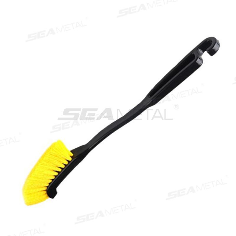 SEAMETAL brosse de nettoyage de jante de pneu de voiture, brosse de lavage d'écart de moyeu de roue à Long manche, brosses de nettoyage