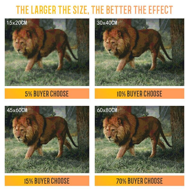 Новый 5D DIY алмазная живопись Тигр Алмазная вышивка животные вышивка крестиком полная квадратная круглая дрель ремесла домашний декор ручной подарок