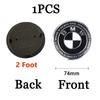 74mm 82mm Car Hood Front Badge Tail Trunk Emblem Replacement Sticker Bmw F20 F30 G20 f31 F34 F10 G30 F11 X3 F25 X4 I3 M3 M4 AV3