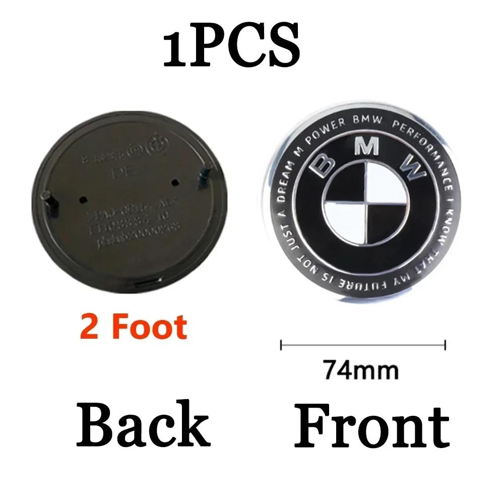 74mm 82mm Car Hood Front Badge Tail Trunk Emblem Replacement Sticker Bmw F20 F30 G20 f31 F34 F10 G30 F11 X3 F25 X4 I3 M3 M4 AV3
