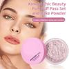 Набор красоты и пудра Bake Powder, рассыпчатая пудра для лица с дополнительной фиксирующей пудрой-пуховкой, мягкий натуральный макияж для лица для неровного тона кожи