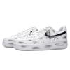 Nike Nike Air Force 1 Нескользящие, Износостойкие, Легкие Низкие Кеды для Скейтбординга Мужские Черно-белые CW2288-111(Команда18-)